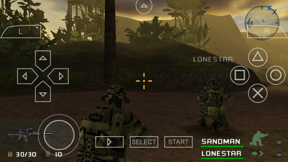 SOCOM: Fireteam Bravo Fusion Mod [PPSSPP]