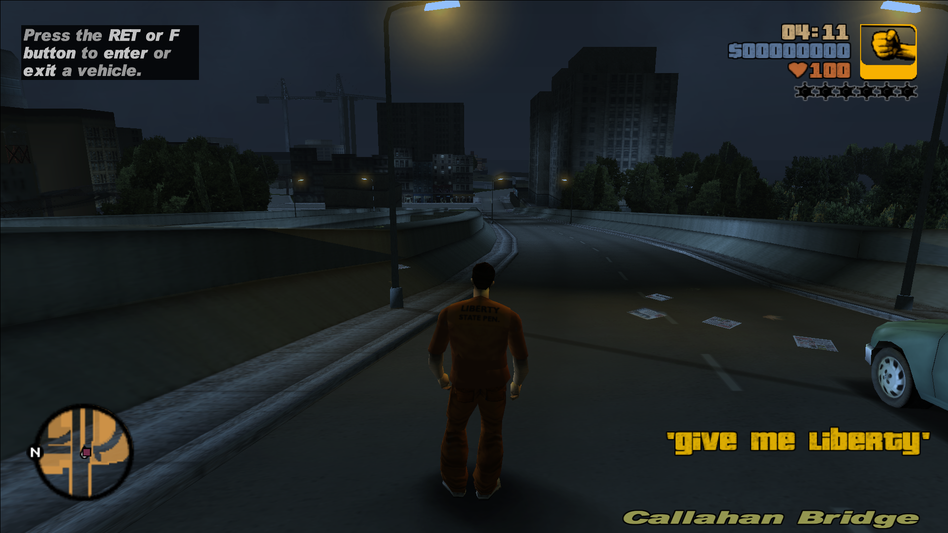 Grand Theft Auto III Widescreen Fix